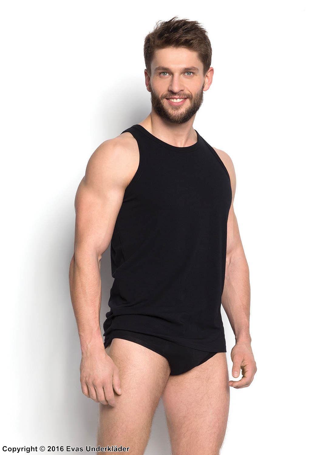 Tanktop für Herren, weiche Baumwolle